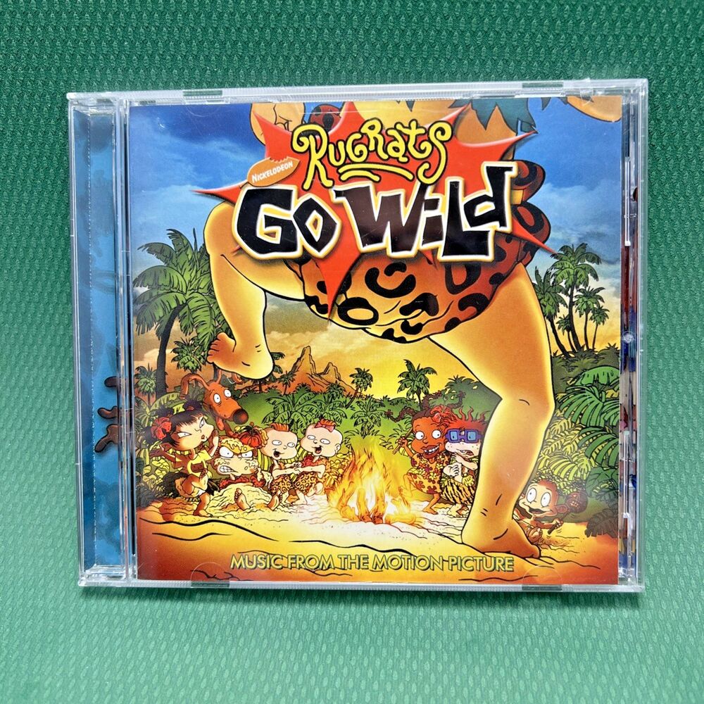 Rugrats Go Wild Soundtrack CD 2003 Nickelodeon Movie OST – Hollywood Records VG